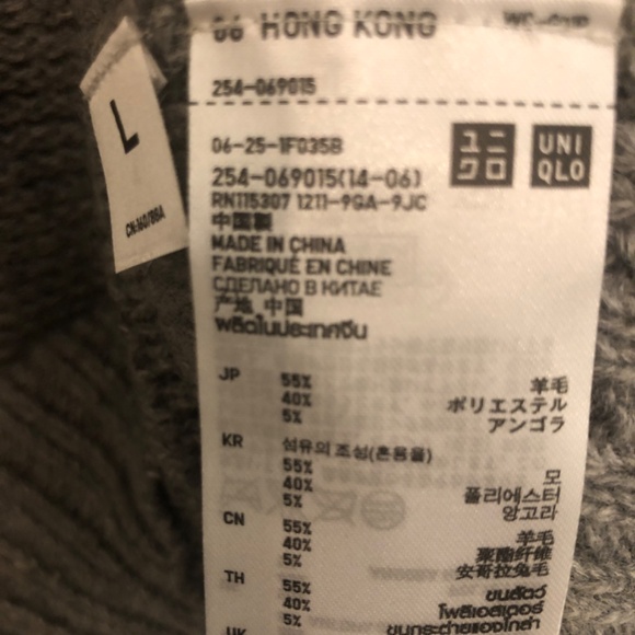 Uniqlo sweater tunic top - Picture 4 of 5